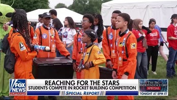 Group of immigrant children compete in the world's largest student rocket-building competition