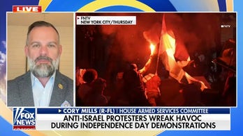 Anti-Israel demonstrators cause violent protests on the Fourth of July