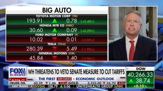 Congress taking control of Trump tariff policy is a 'horrible idea,' senator says  - Fox Business Video