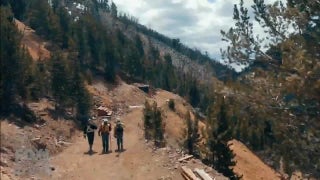 The brothers venture way back to the mining spot post blizzard to search for gold  - Fox Business Video