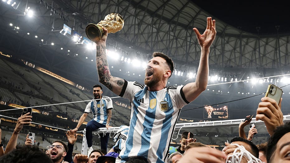 Messi after winning world cup