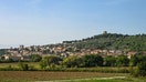 TUSCANY, ITALY - OCTOBER 23: A tuscan village on a hill on Monday October 23, 2023 in Tuscany, Italy (Photo by Steven King/Icon Sportswire via Getty Images)
