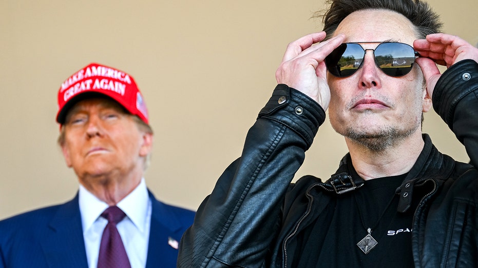 Donald Trump and Elon Musk