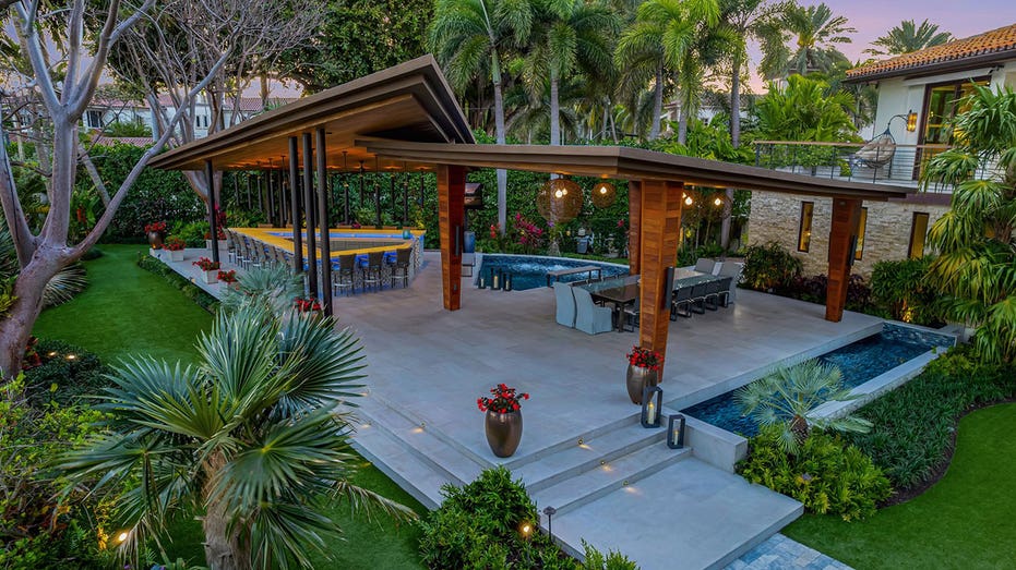 A view of some of the home's outdoor amenities