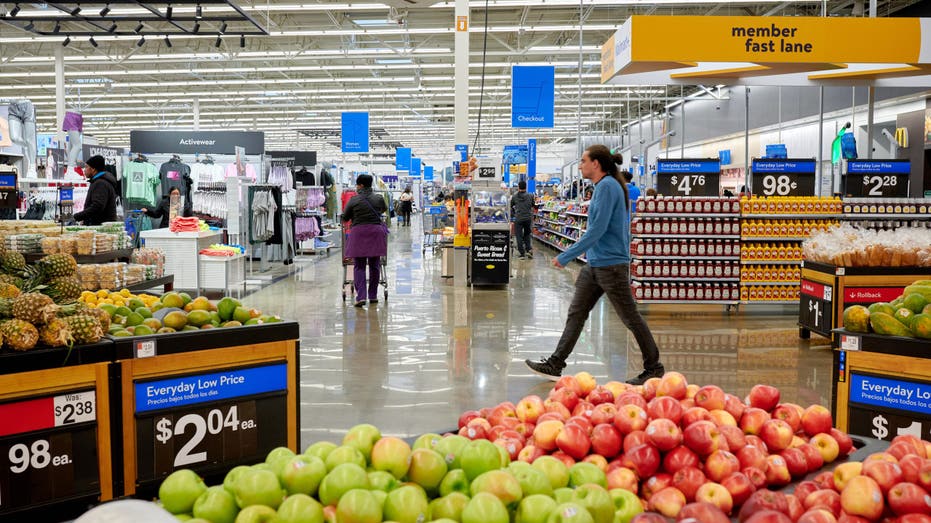 People inside Walmart shopping